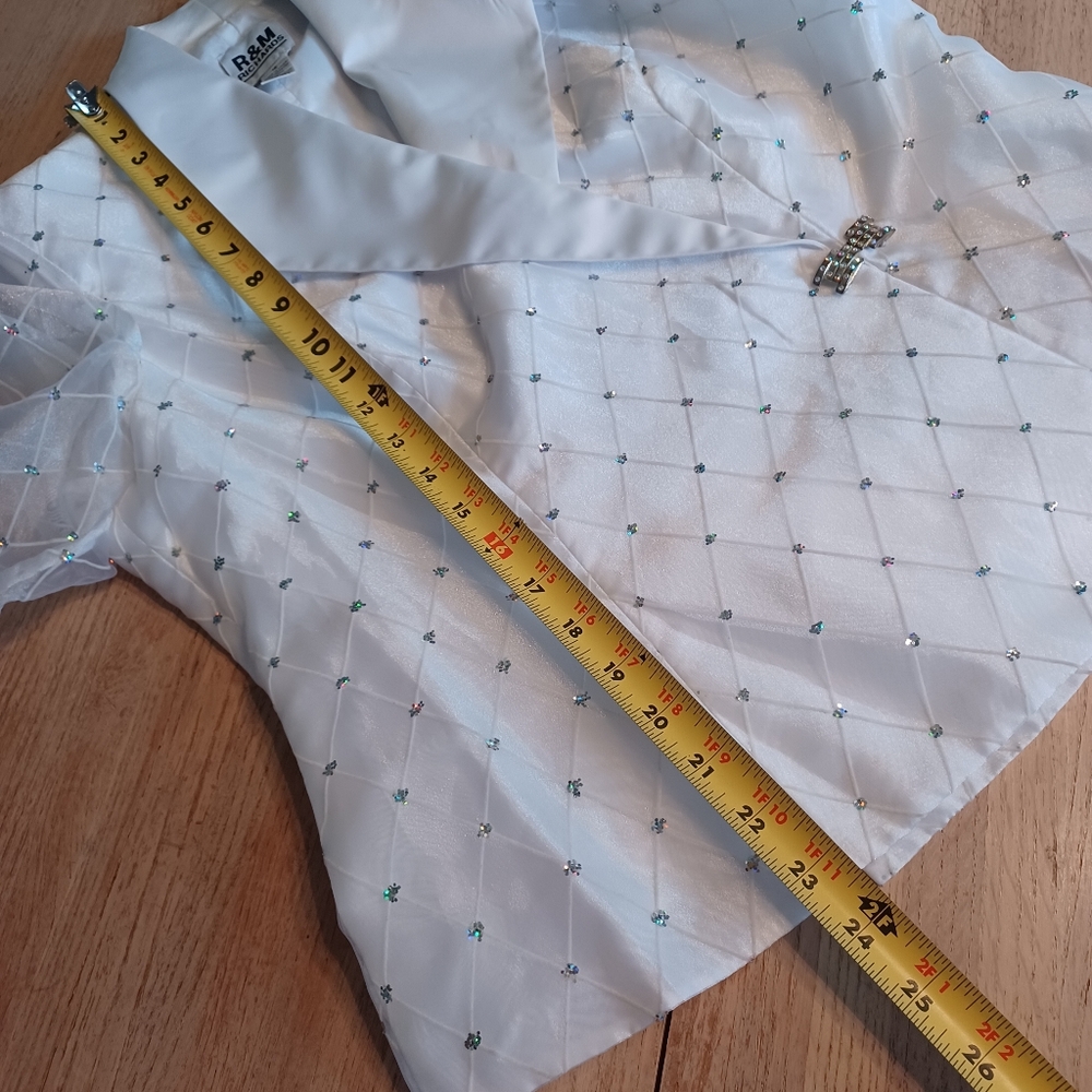 R&M RICHARDS SPECIAL OCCASION TOP SIZE 12 - Picture 13 of 15